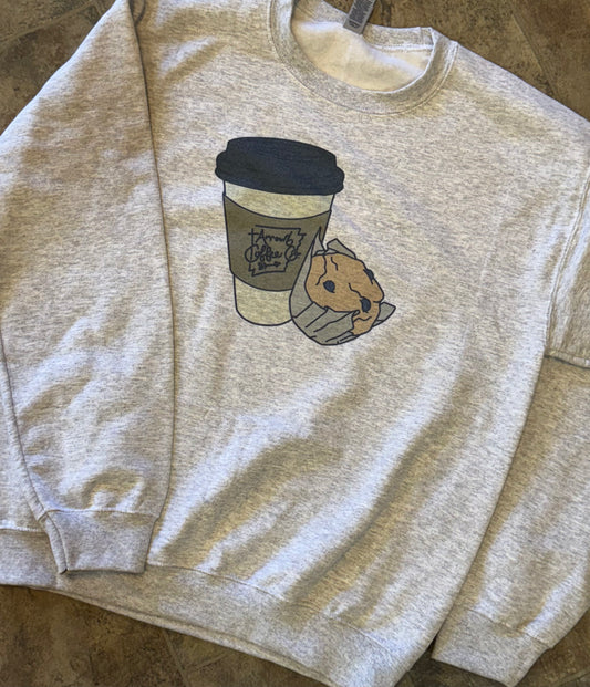 Muffin and Coffee sweatshirt